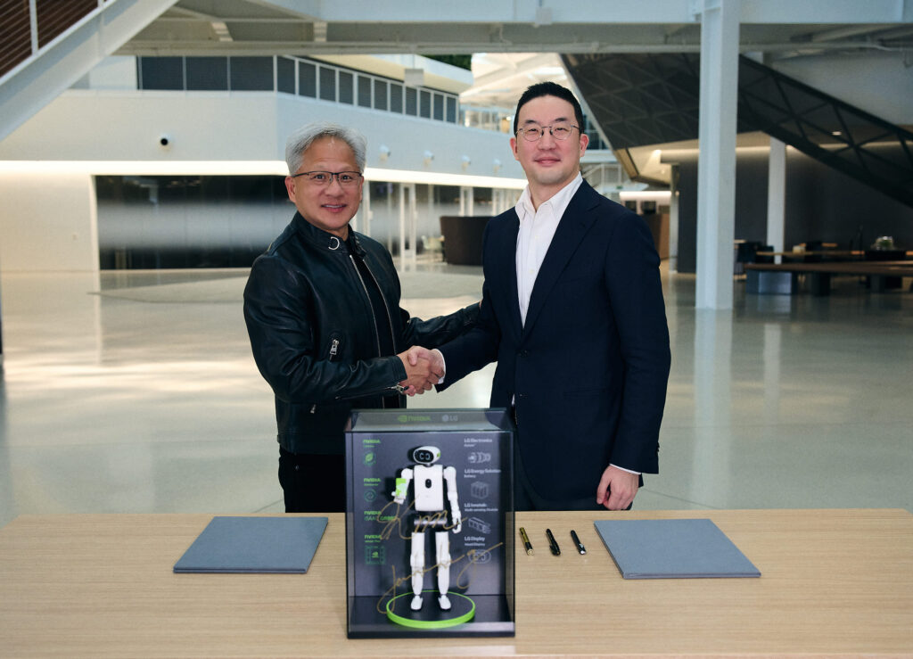LG, Nvidia Expand Robotics Collaboration With New Humanoid, Factory Robot Plans